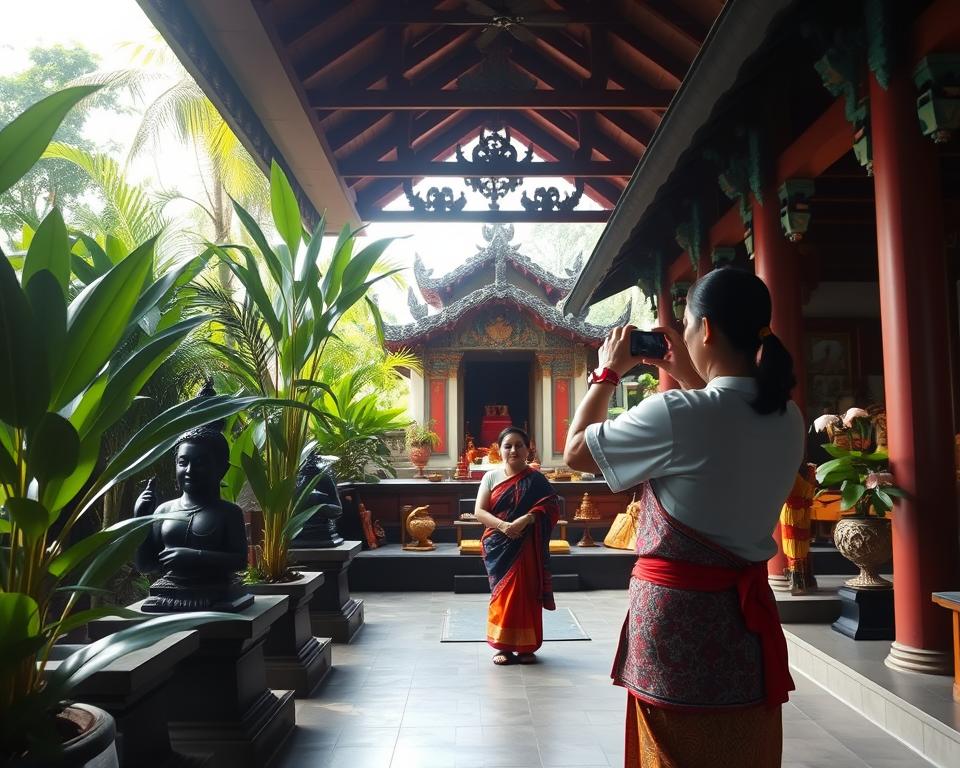 Appropriate Photography in Ubud Temples