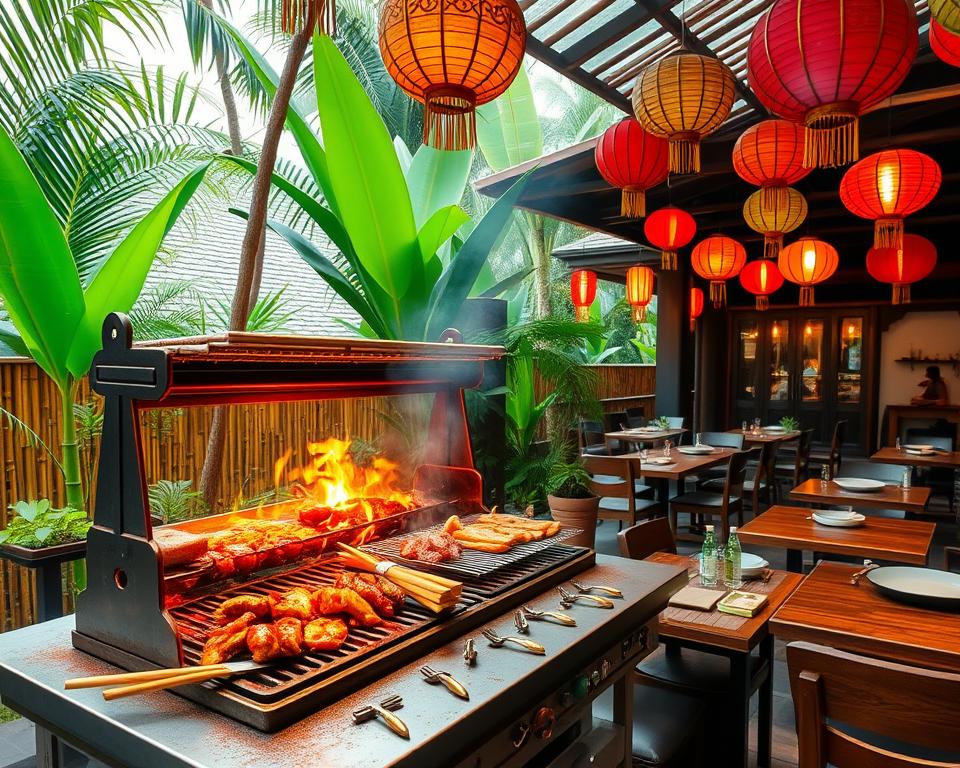 Are there any restaurants in Ubud that serve Chinese BBQ?