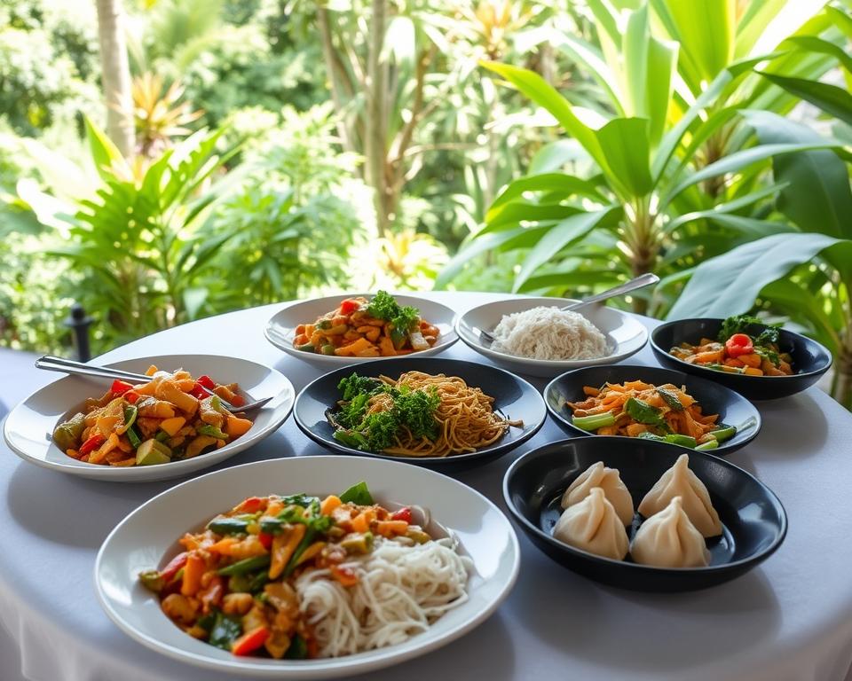 Are there gluten-free options at Chinese restaurants in Ubud?