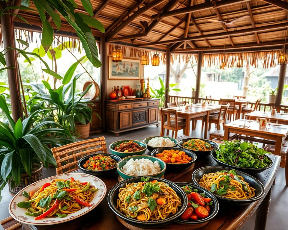 Are there gluten-free options at Chinese restaurants in Ubud?