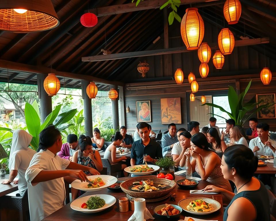 Are there restaurants in Ubud with international guest chefs?