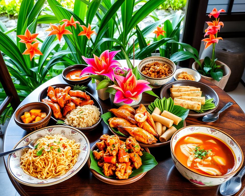 Balinese Chinese cuisine