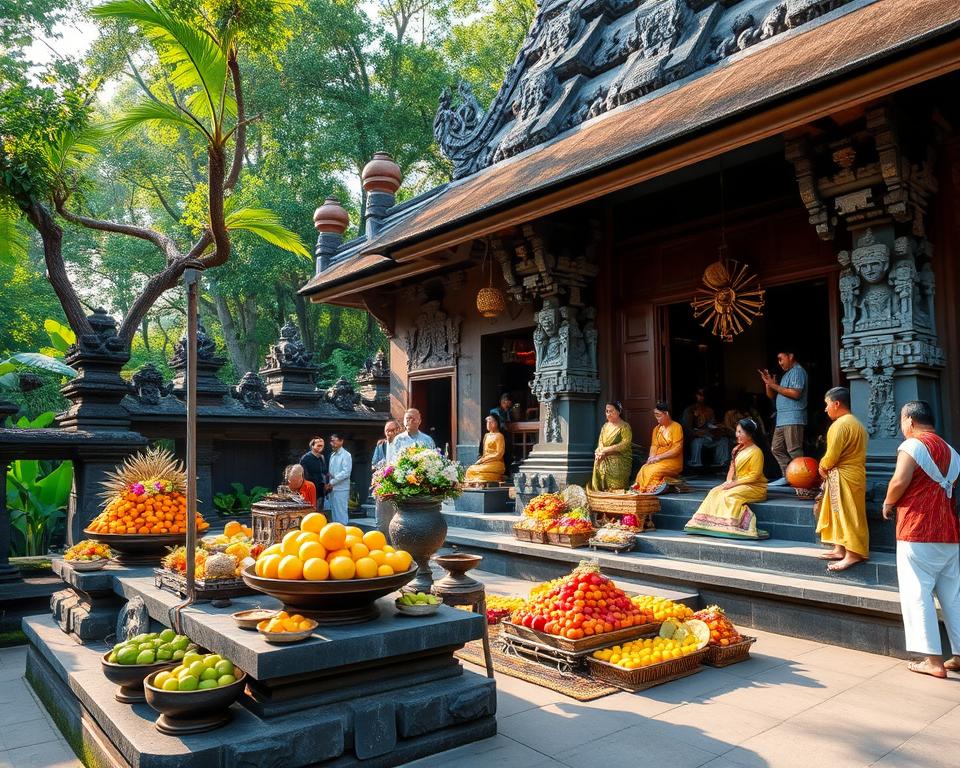 Balinese Temple Customs