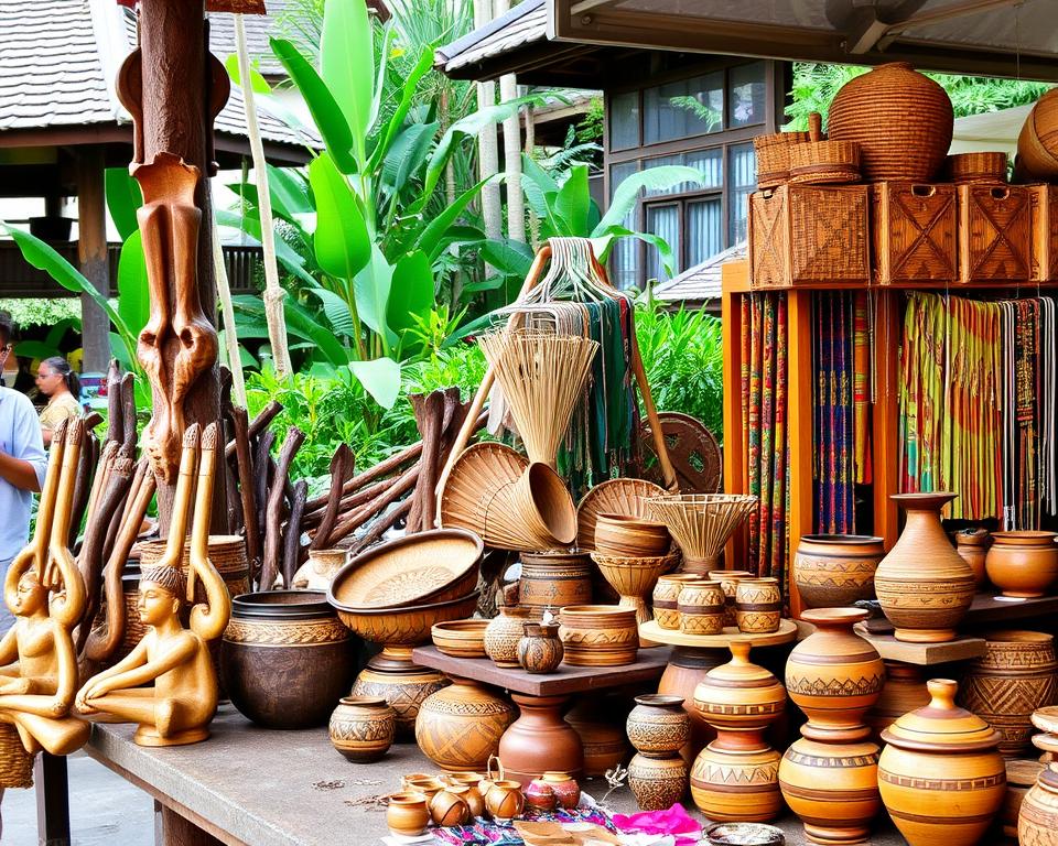 Balinese handicrafts