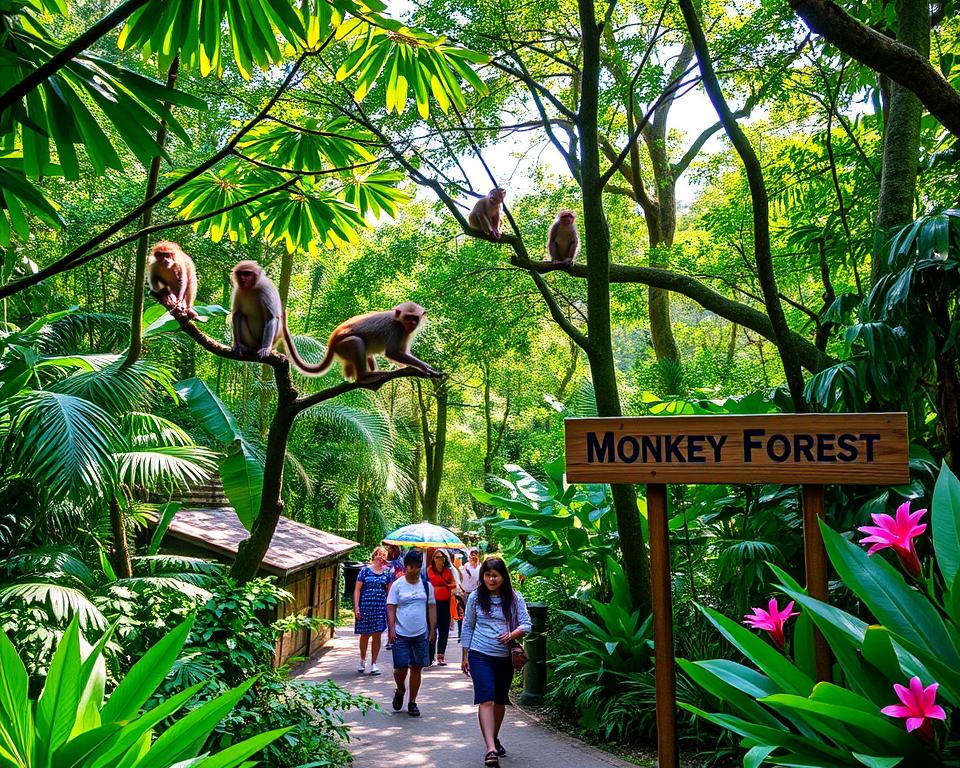 Can you just turn up at Monkey Forest?