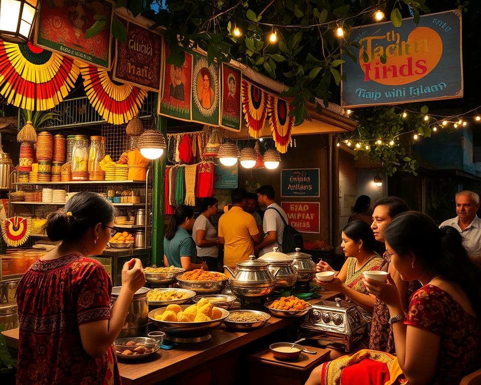 Chai Of The Tiger Indian street food ambience