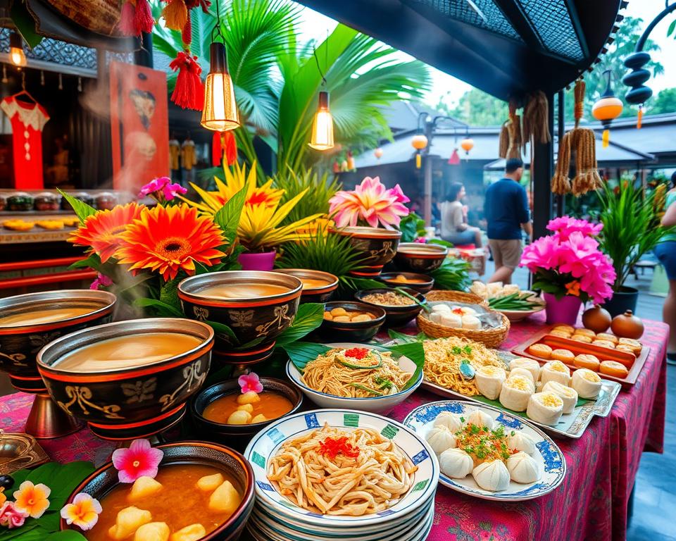 Chinese culinary influence in Bali