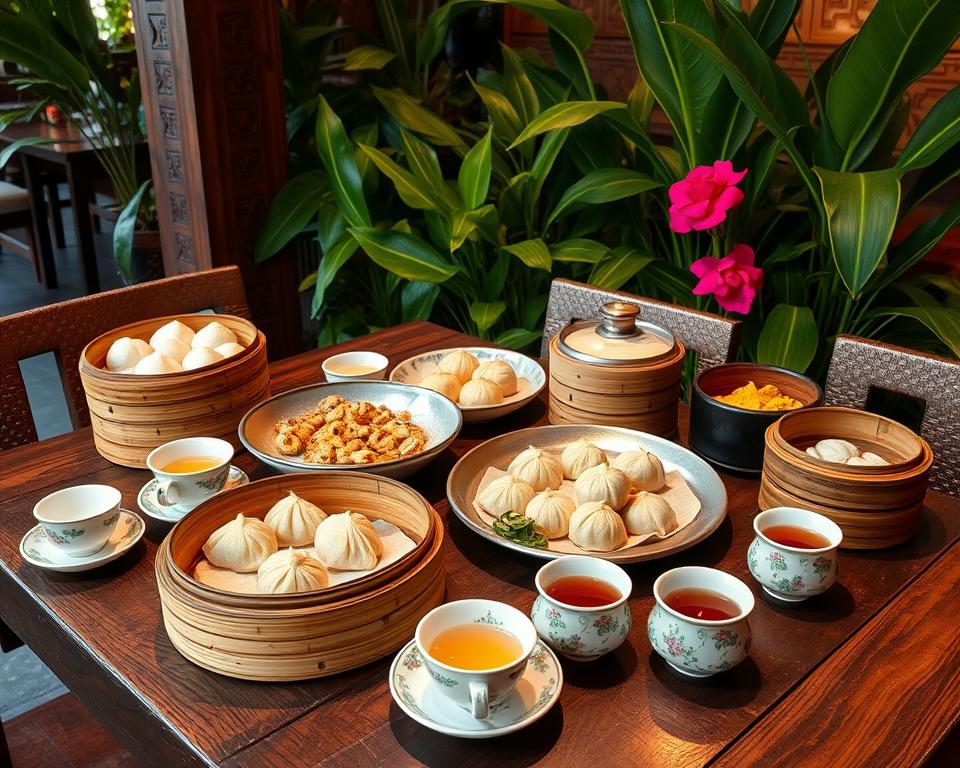 Do Chinese restaurants in Ubud offer dim sum?