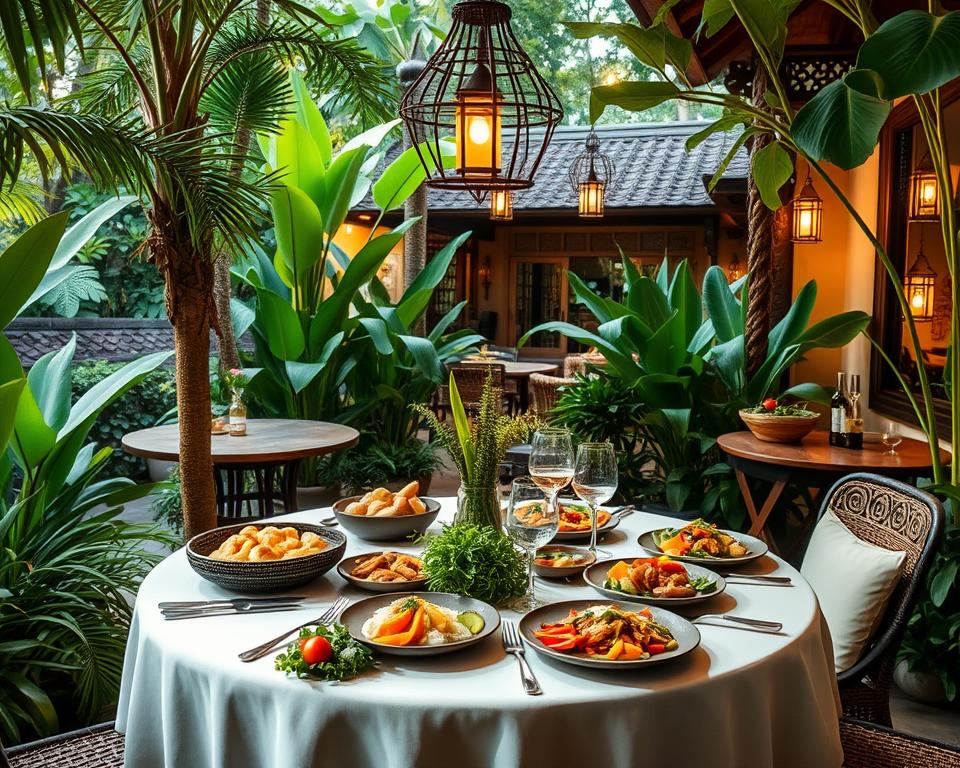 Do French restaurants in Ubud offer vegetarian options?