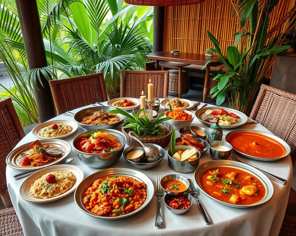 Do any Indian restaurants in Ubud offer gluten-free meals?