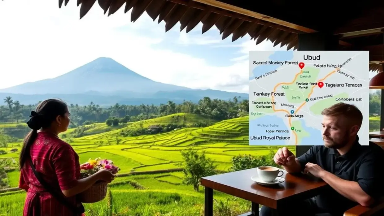 How do I plan a day in Ubud?