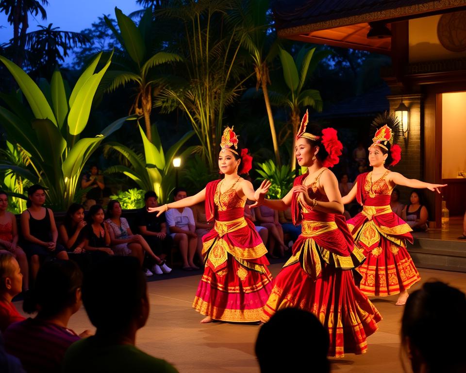 How much is the dance at Ubud Palace?