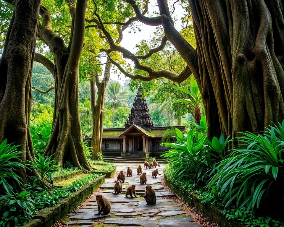 How old is the Ubud Monkey Forest?