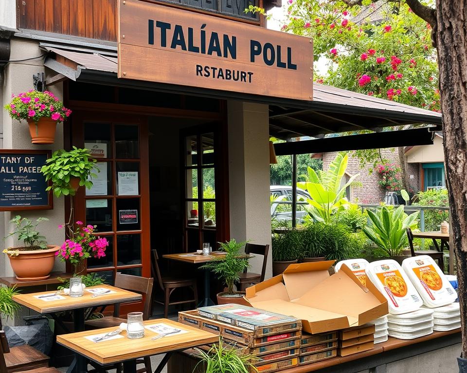 Italian restaurant takeout options in Ubud