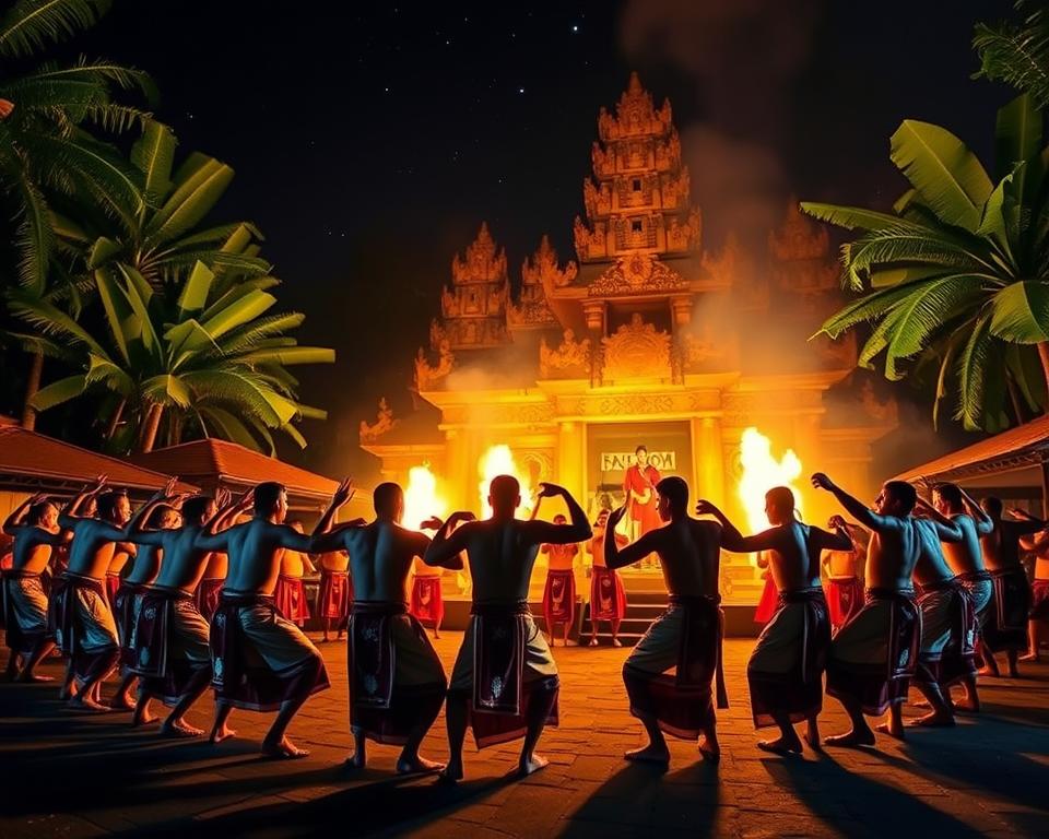 Kecak Dance at Pura Dalem Ubud