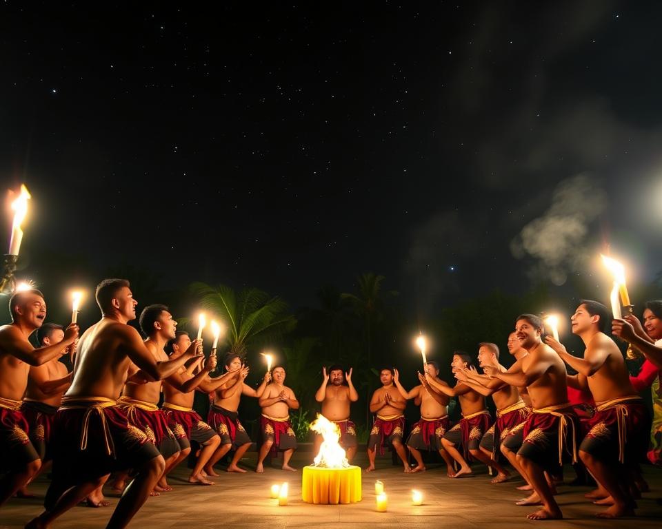 Kecak Dance performance