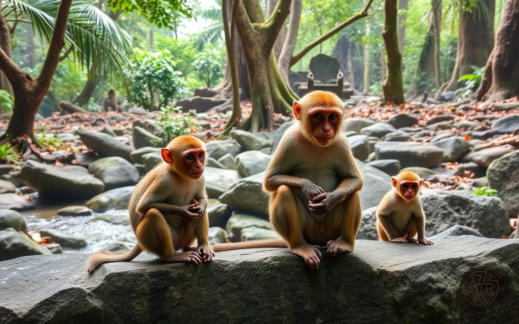 Monkey Viewing Areas in Ubud