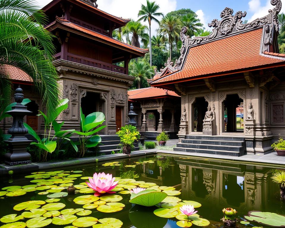 Pura Taman Saraswati architecture