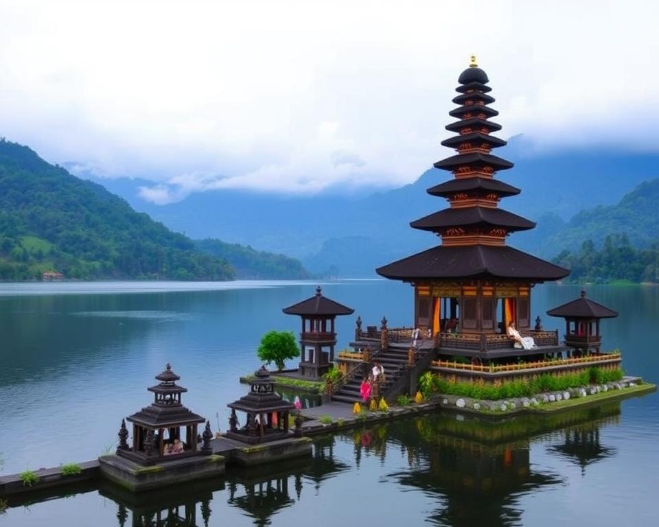 Pura Ulun Danu at Lake Beratan