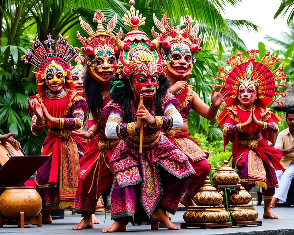 Topeng Pajegan and Topeng Panca Dance Forms