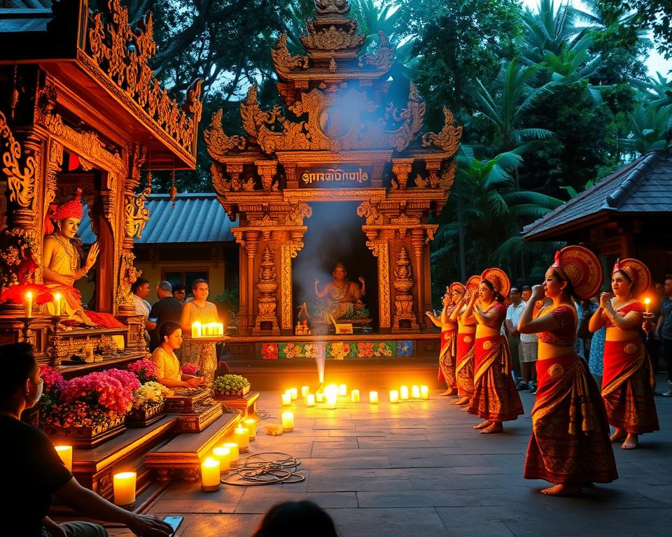 Traditional Ceremonies in Ubud Temples