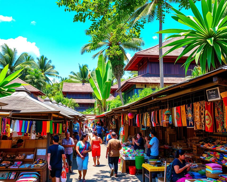 Ubud Art Market location