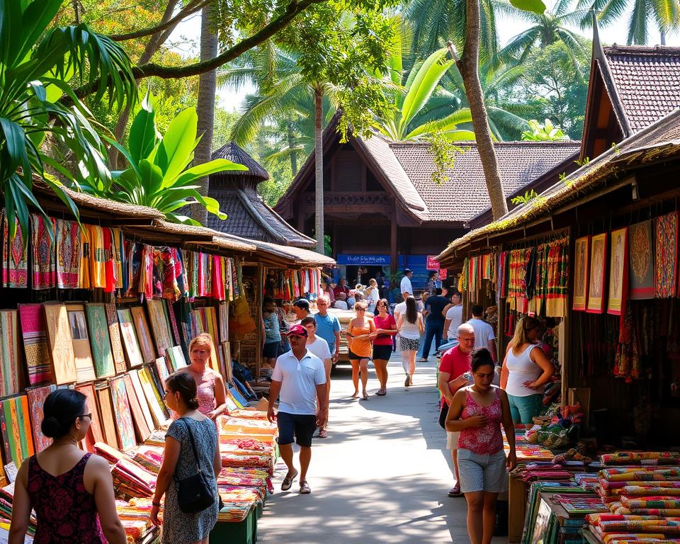 Ubud Art Market location