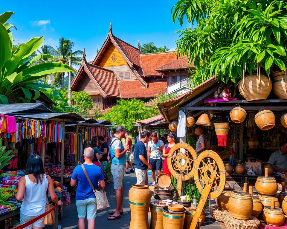 Ubud Art Market overview