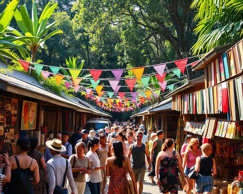 Ubud Art Market peak hours