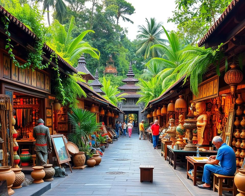 Ubud art and craft walk