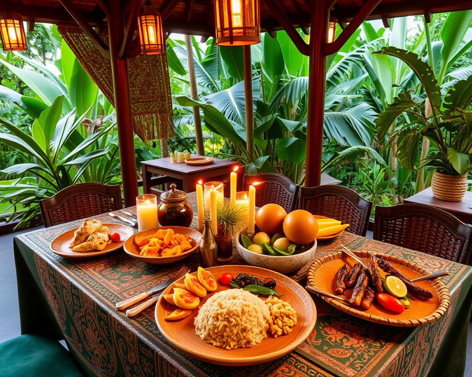 Ubud dining local delicacies cultural culinary experiences