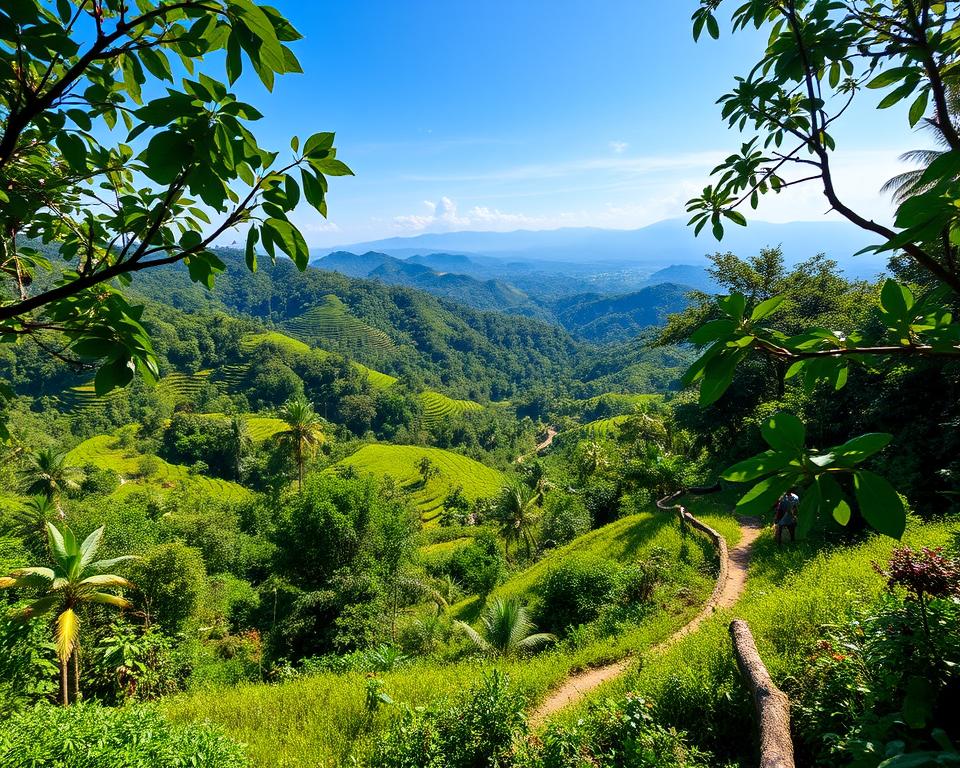 Ubud hiking trails