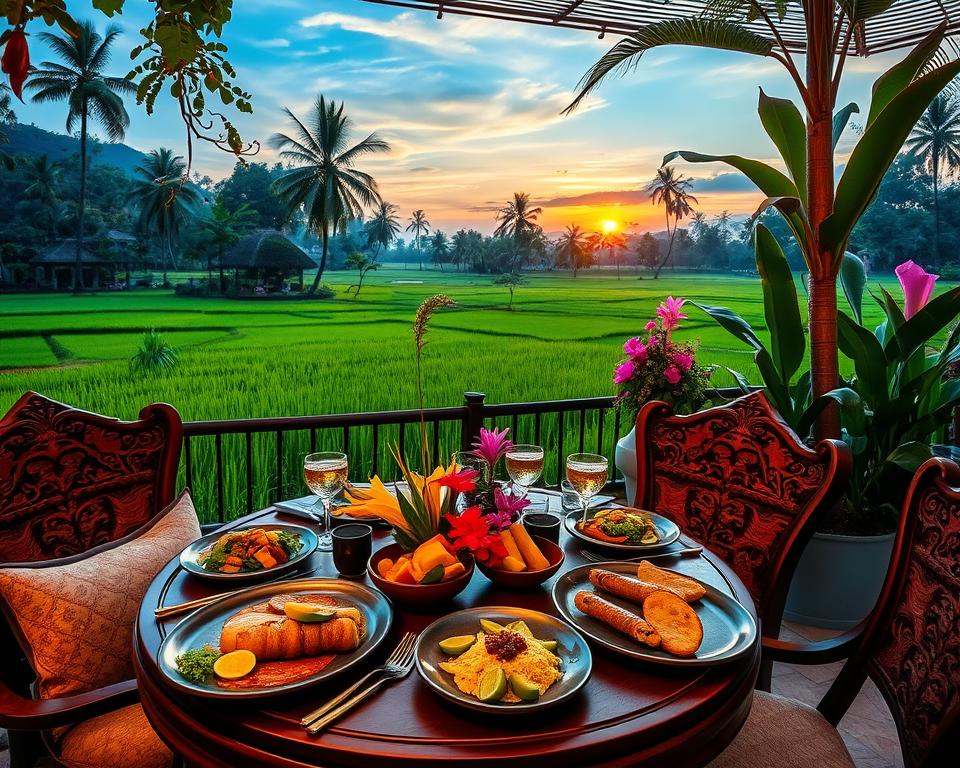 Unique dining experiences in Ubud