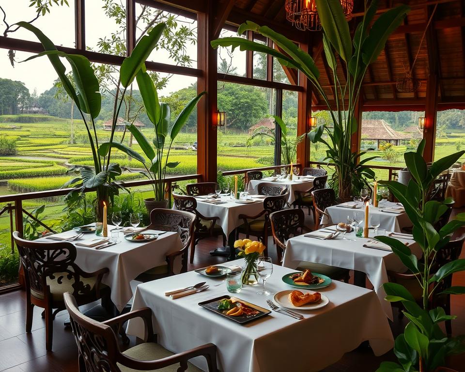 What are the best restaurants in Ubud for fine dining?