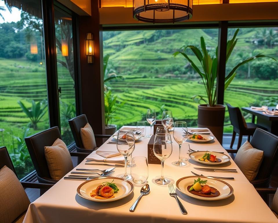 What are the best restaurants in Ubud for fine dining?