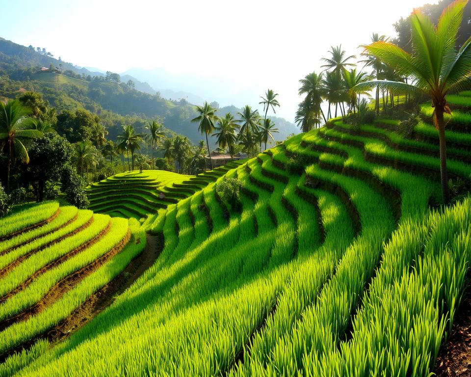 What do you do at Tegalalang Rice Terrace?