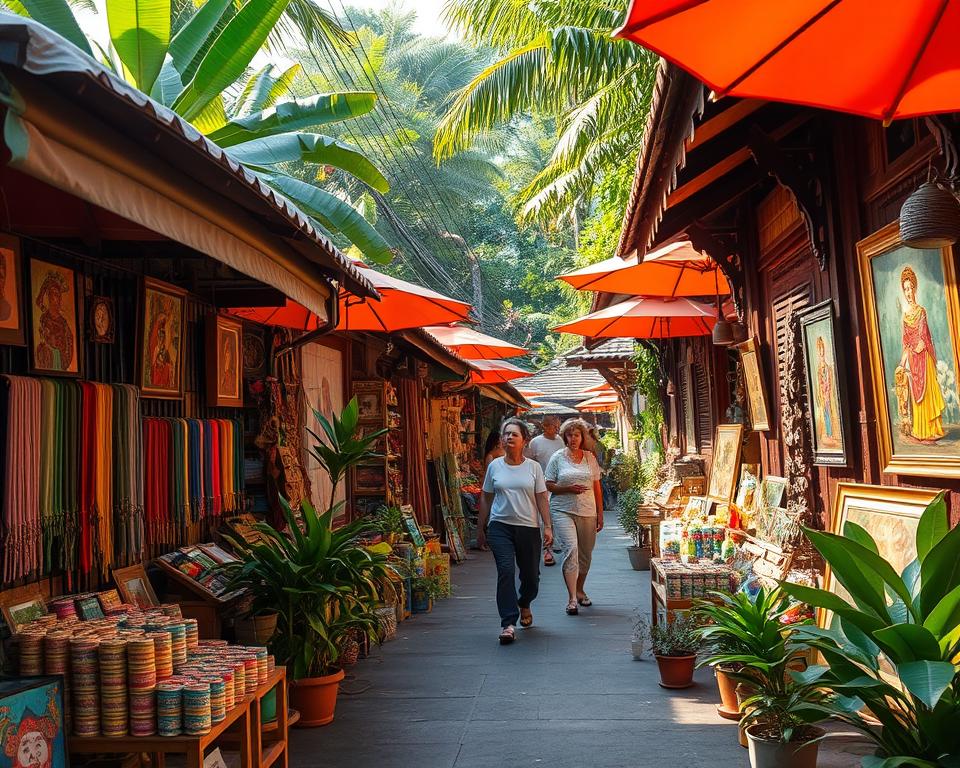 When is the best time to visit Ubud Art Market?