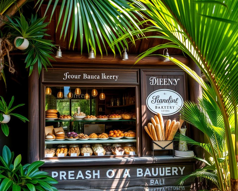 Where can I find French bakeries in Ubud, Bali?