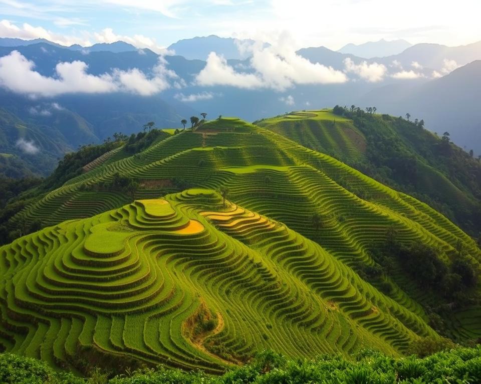 Where is maligcong rice terraces?