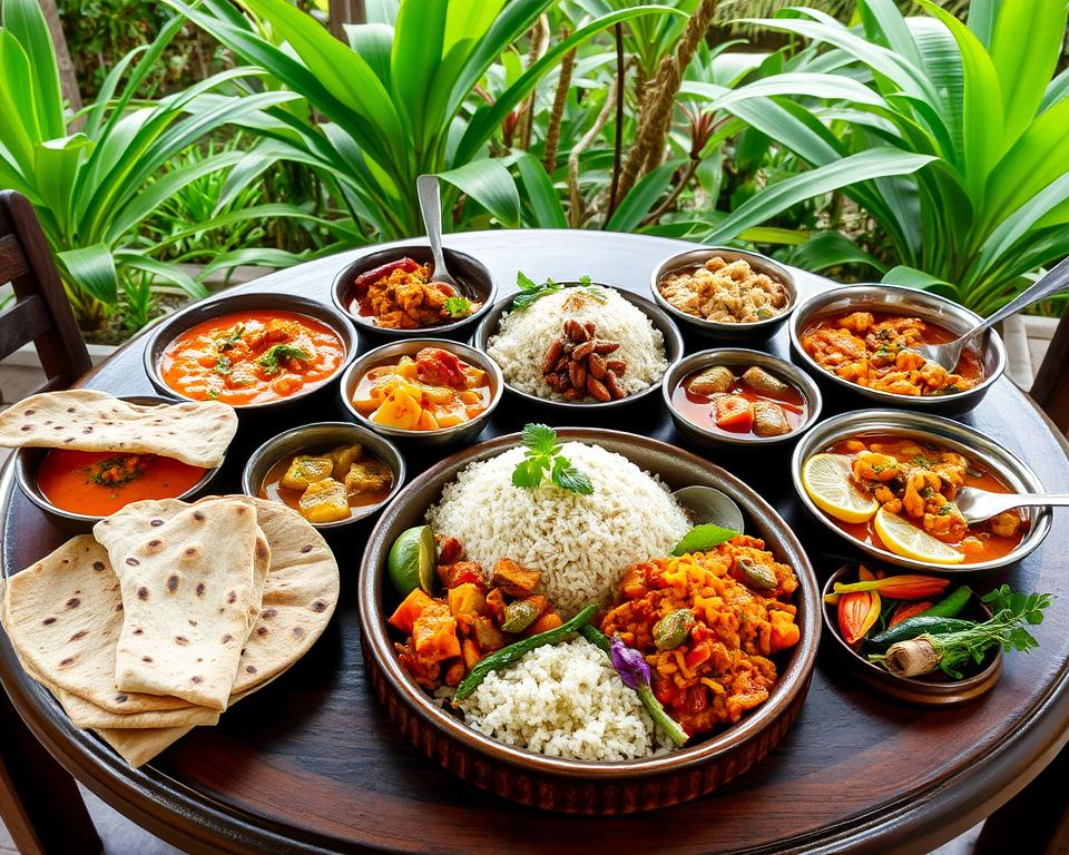 Which Indian restaurants in Ubud serve vegan options?