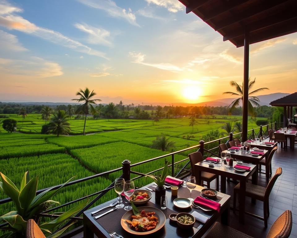 Which Ubud restaurants have the best views?