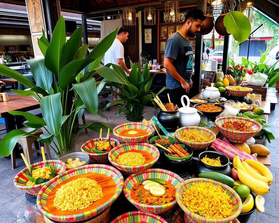 Which Ubud restaurants serve local Balinese food at a reasonable price?