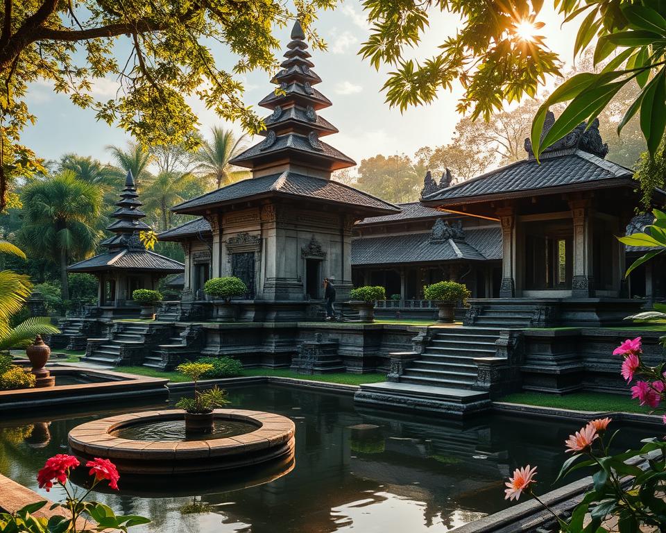 ancient Balinese temple