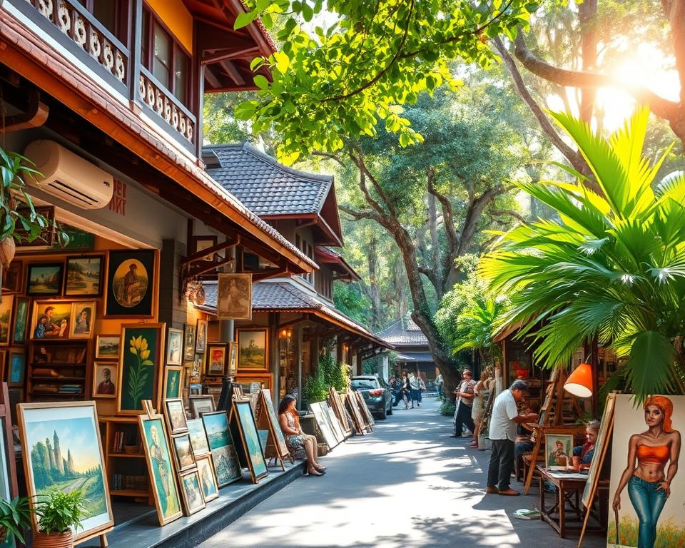 art galleries in ubud