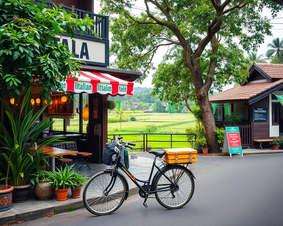 contactless delivery in Ubud