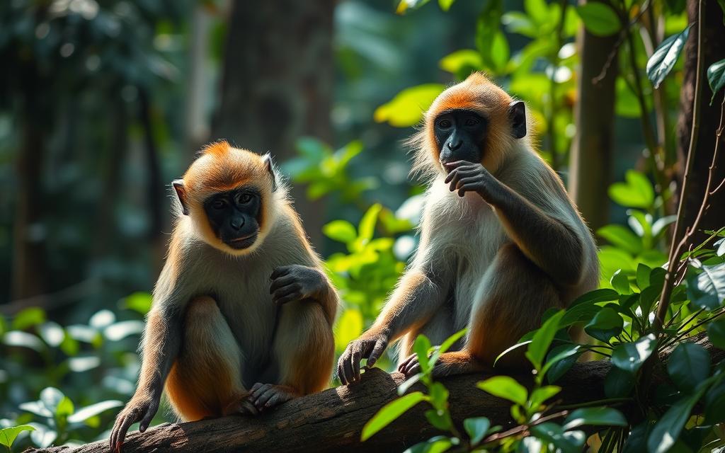 ethical wildlife images in the Sacred Monkey Forest