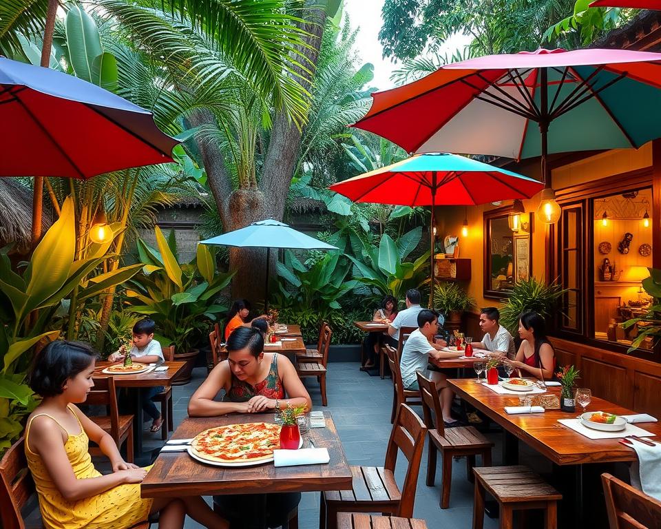 family-friendly Italian restaurants in Ubud