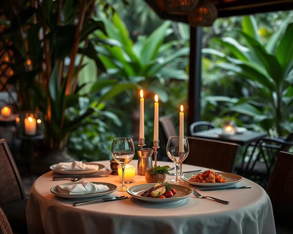 fine dining experience in Ubud restaurants