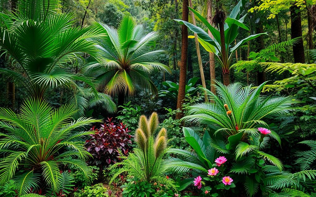 flora in the Sacred Monkey Forest Sanctuary