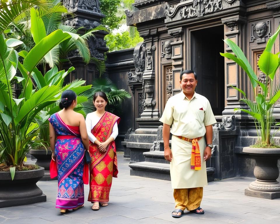 modest clothing in Balinese temples